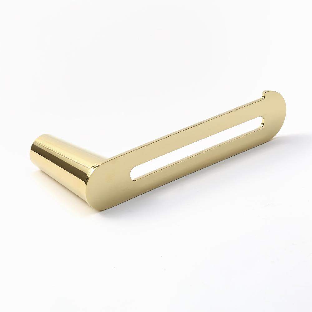 MAXERY Joanne Series Bathroom Accessories Premium SS304 Toilet Paper Holder Shining PVD Gold Brass Bathroom Hotel Hardware