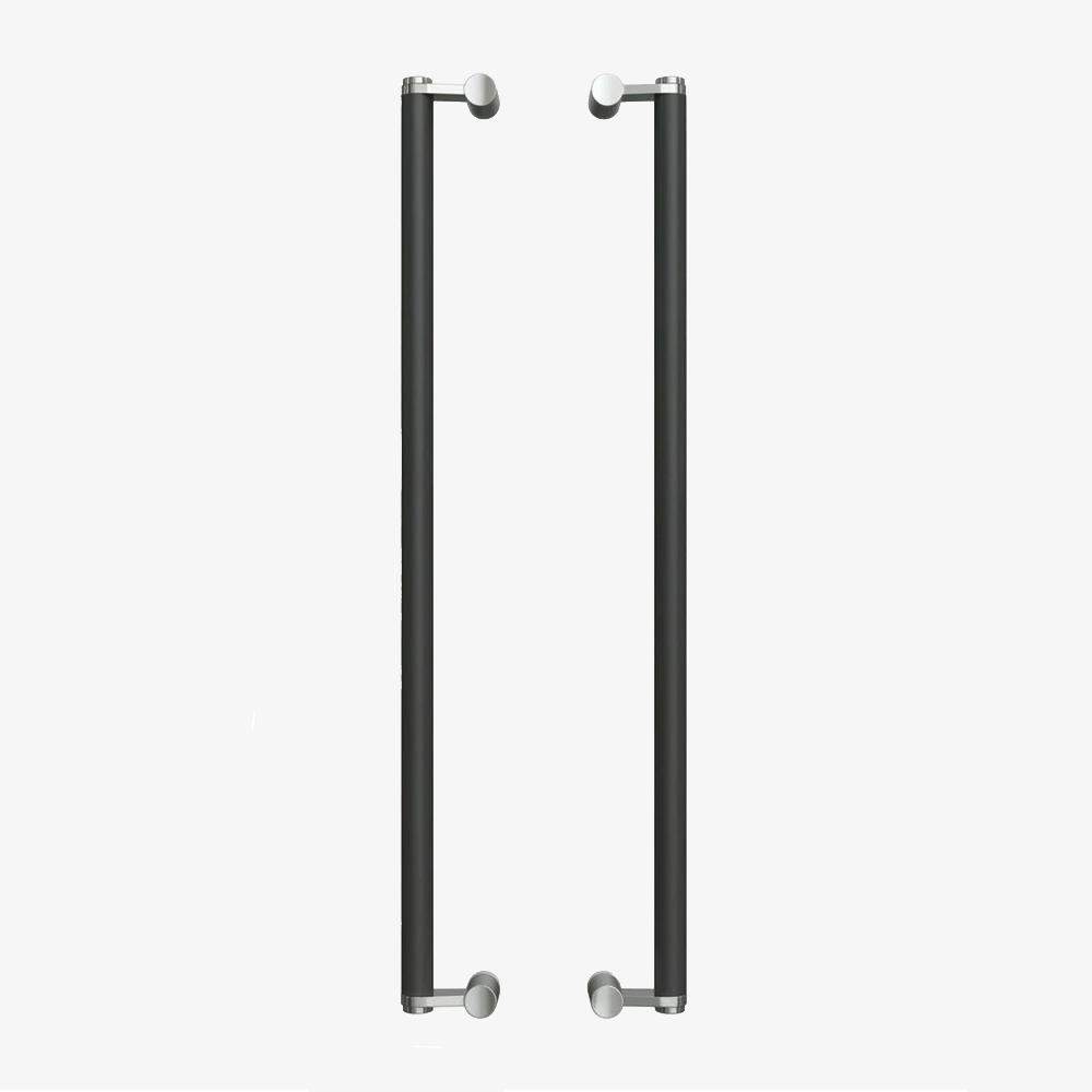 Maxery Stainless Steel Linear Long Paired Minimalist Vertical Entry Handles