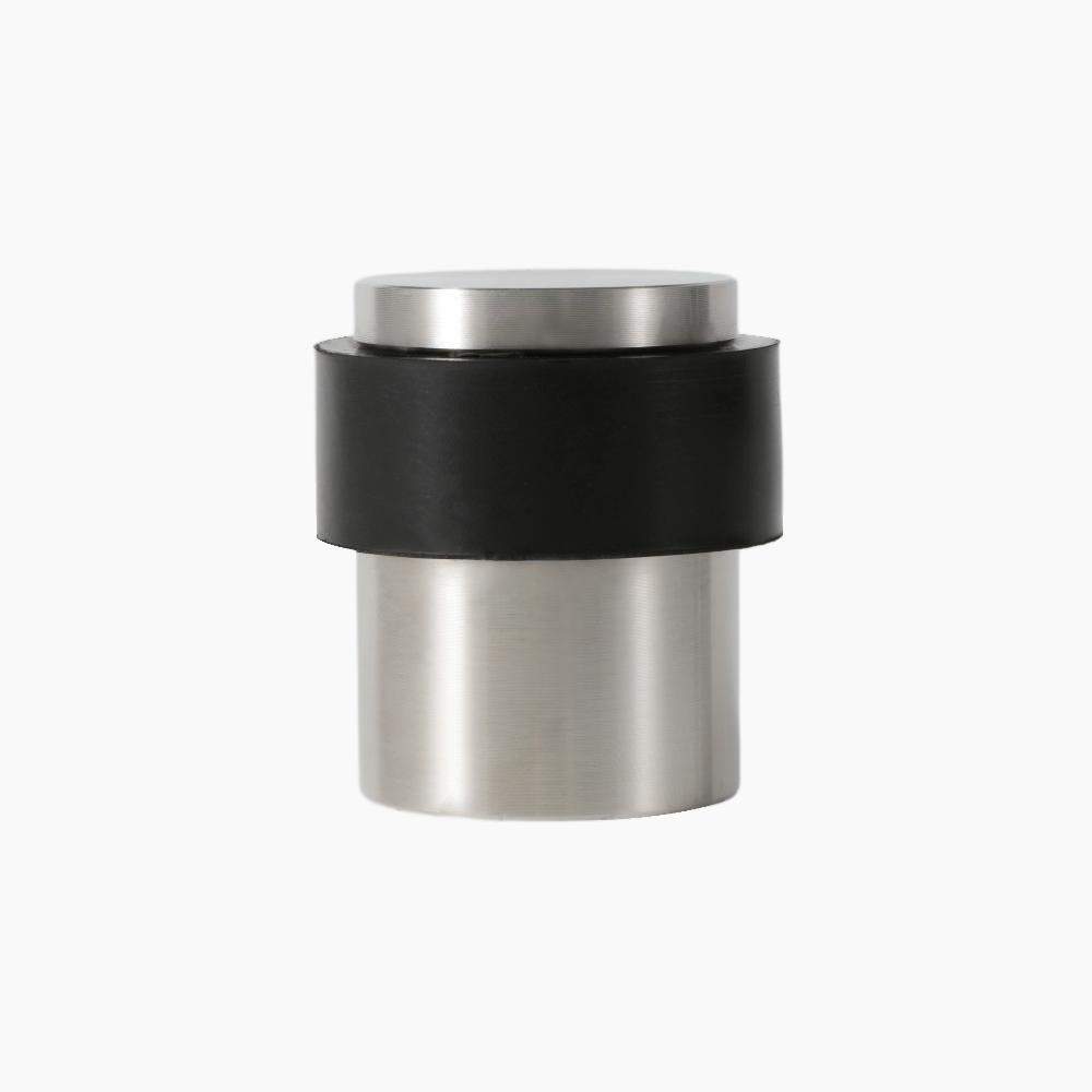 Maxery Stainless Steel Floor Mount Door Stopper With Soft Rubber Ring