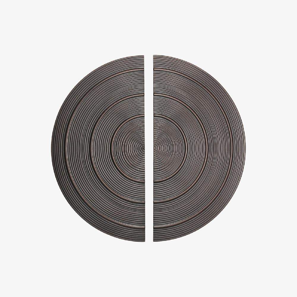Maxery Artistic  Aluminum Alloy Double Semicircle Pull Handle