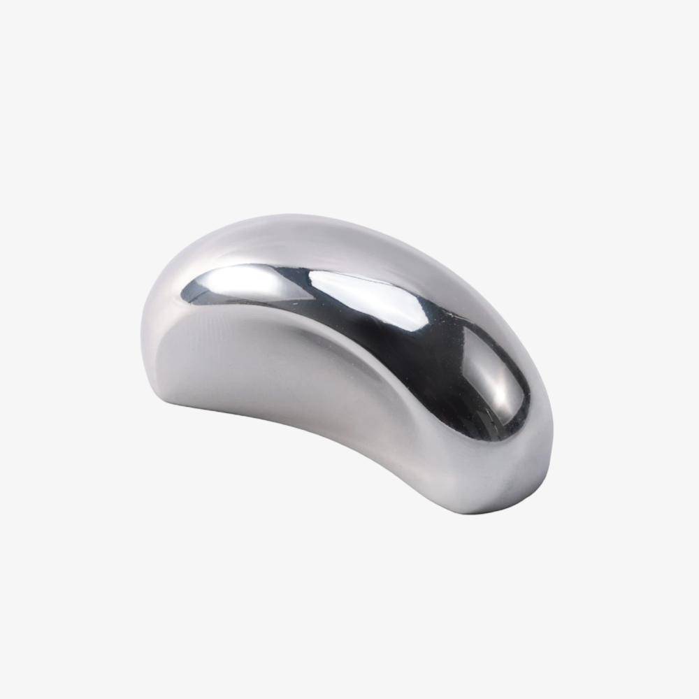 Maxery Brass Irregular Crescent Shape Furniture Knob