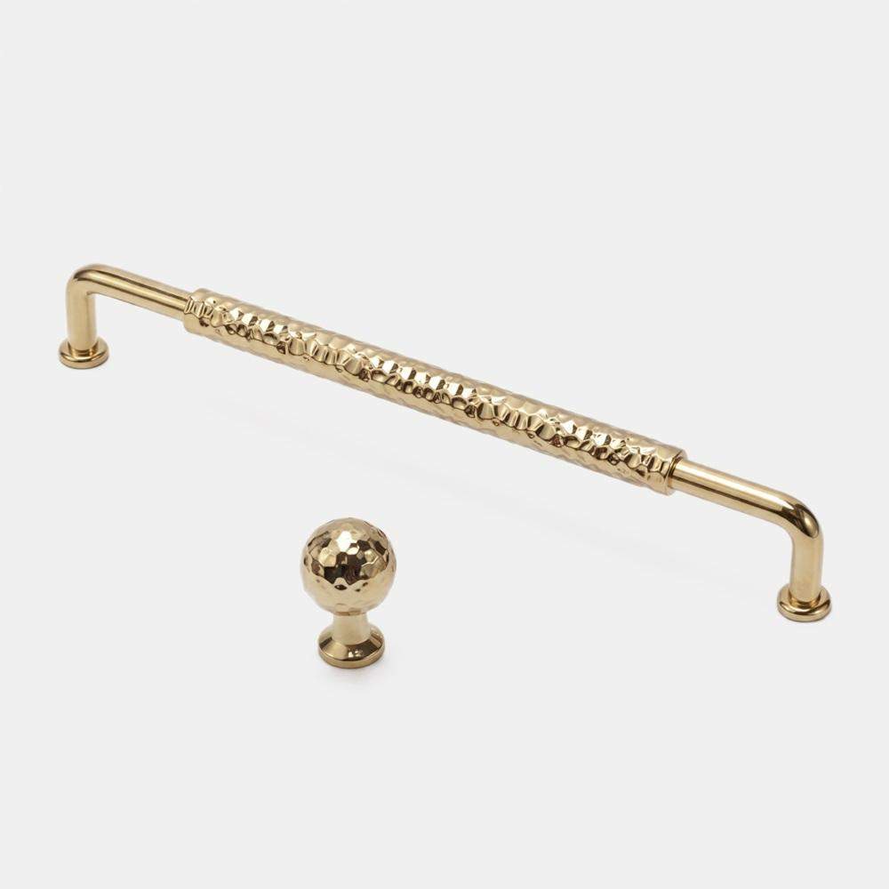 Maxery Hammered Antique Bronze & Chrome Textured Furniture Handles