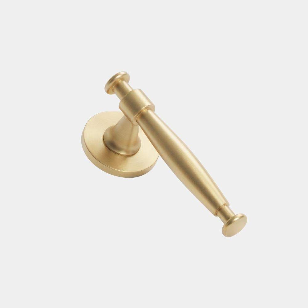 Maxery Classic Brushed  Brass Interior Door Lever Handle