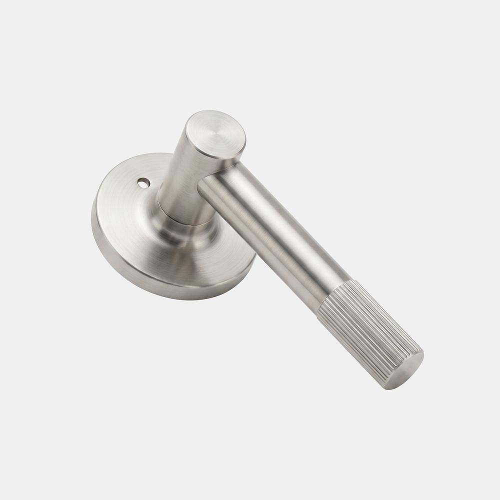 Maxery Brass Grooved Door Handle