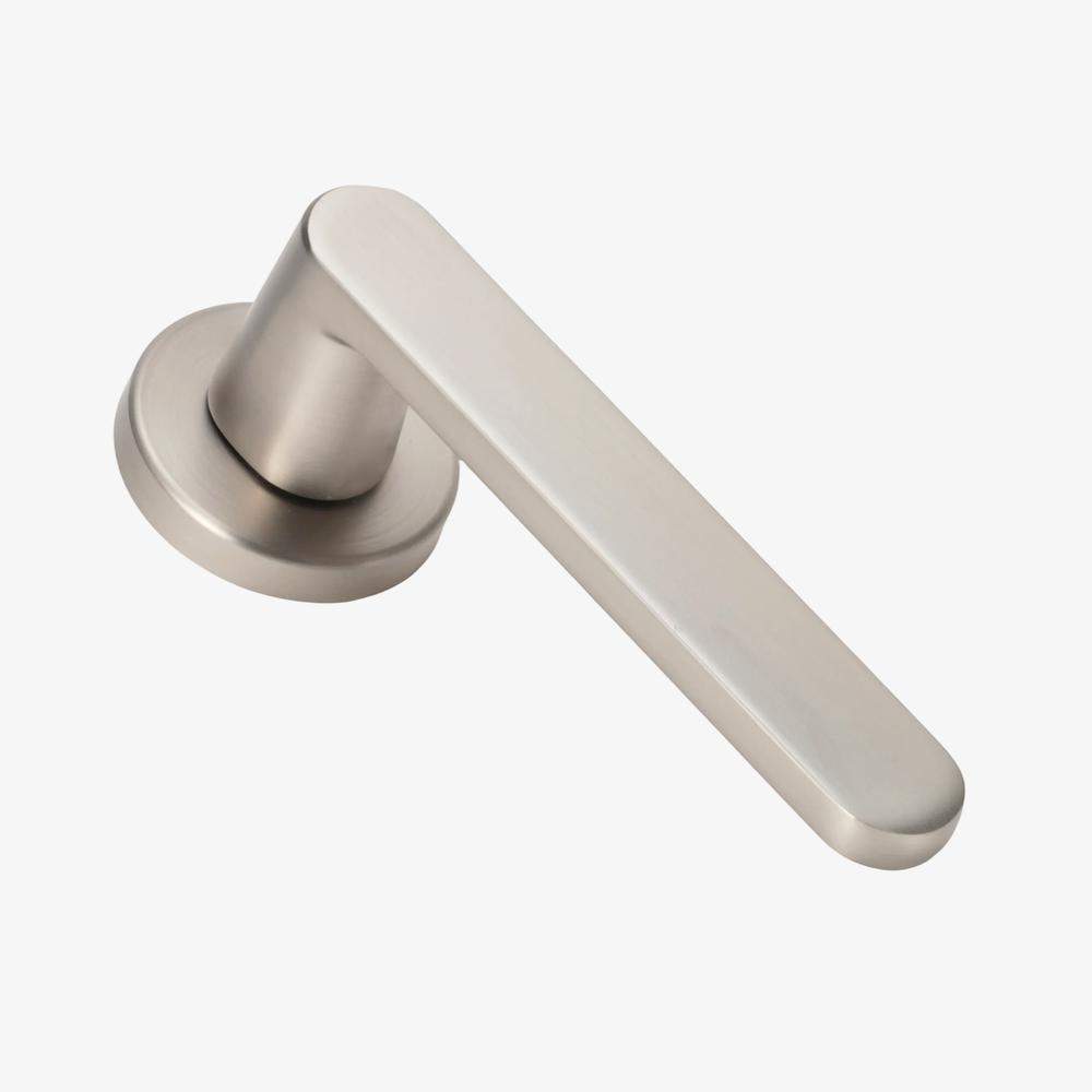 Maxery Modern Zinc Alloy Separate Cylinder Door Handle Lock Hardware