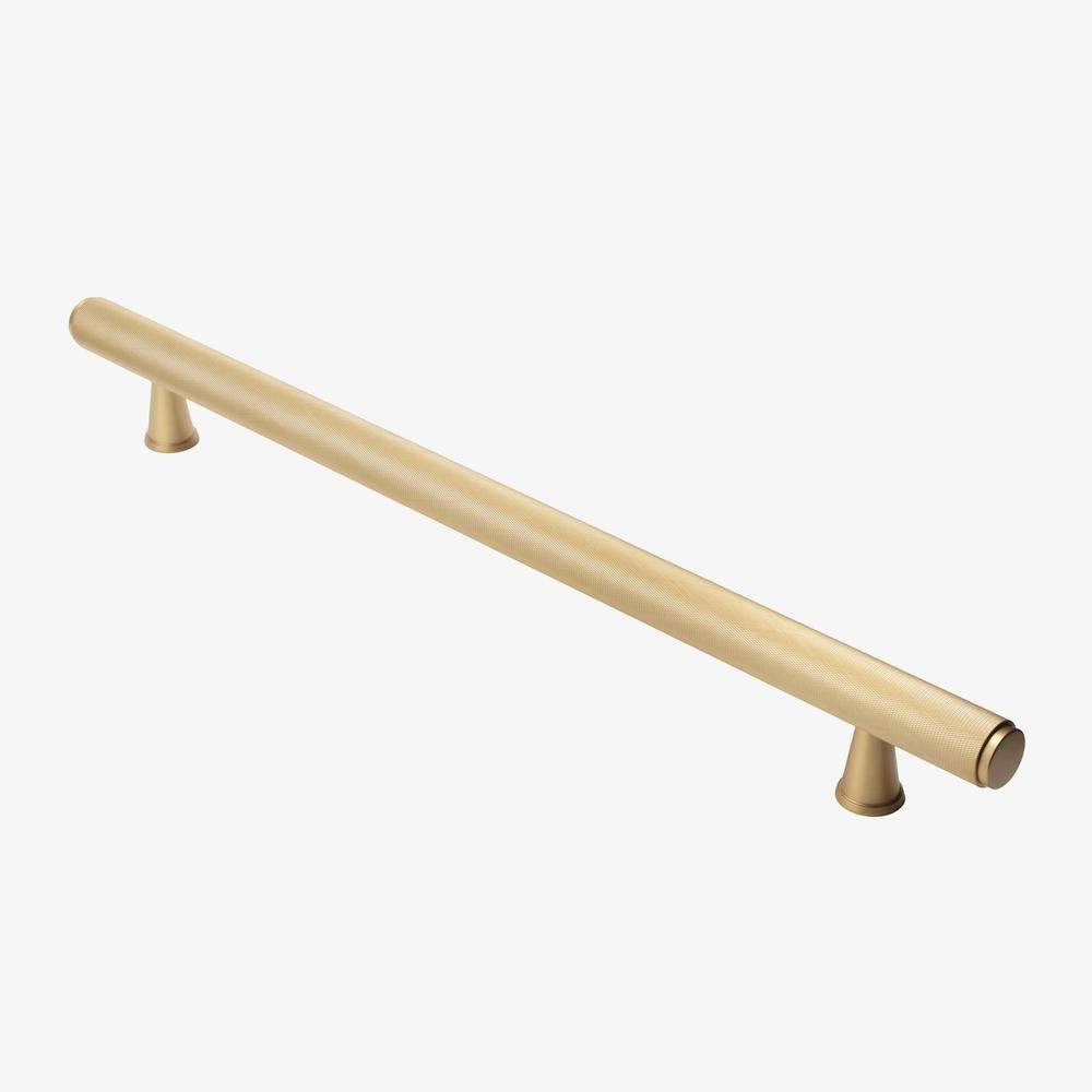 Maxery Knurled Aluminum  Pull Handle with Flared Horn Feet