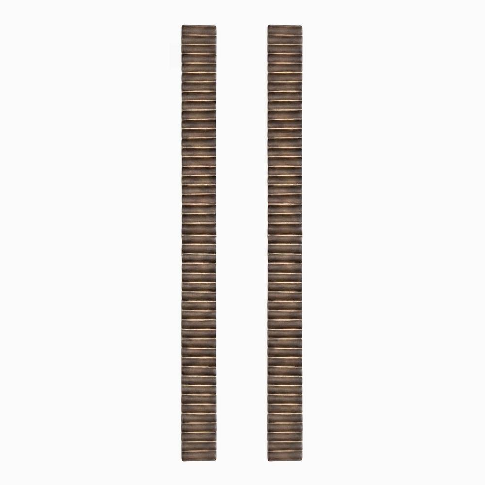 Maxery Fluted Shape Aluminum Alloy Pair Handle
