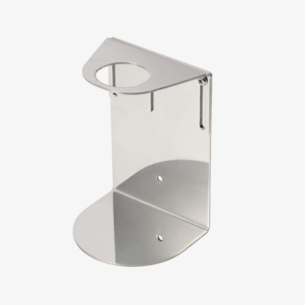 Maxery Premium 304 Stainless Steel Height‑Adjustable Wall Soap Dispenser Bracket, Durable Bathroom Storage Holder