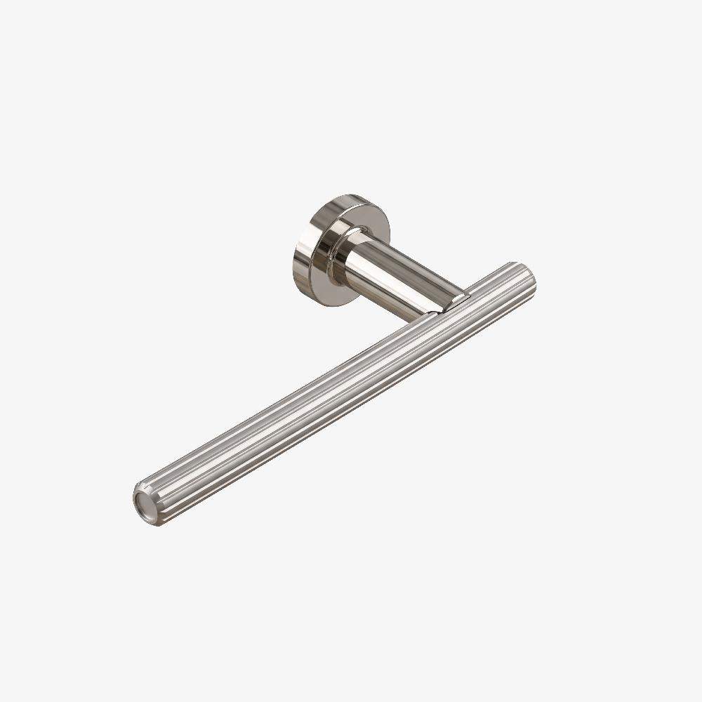 Maxery Irene Brass Striped Toilet Paper Holder