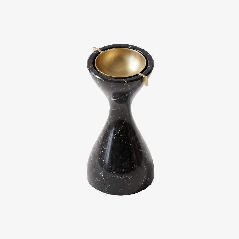 Brass and Marble Incense Burner