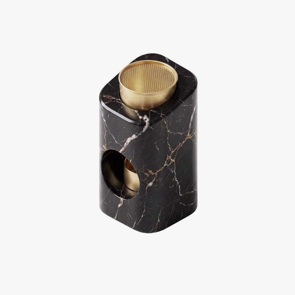 Brass and Marble Incense Burner