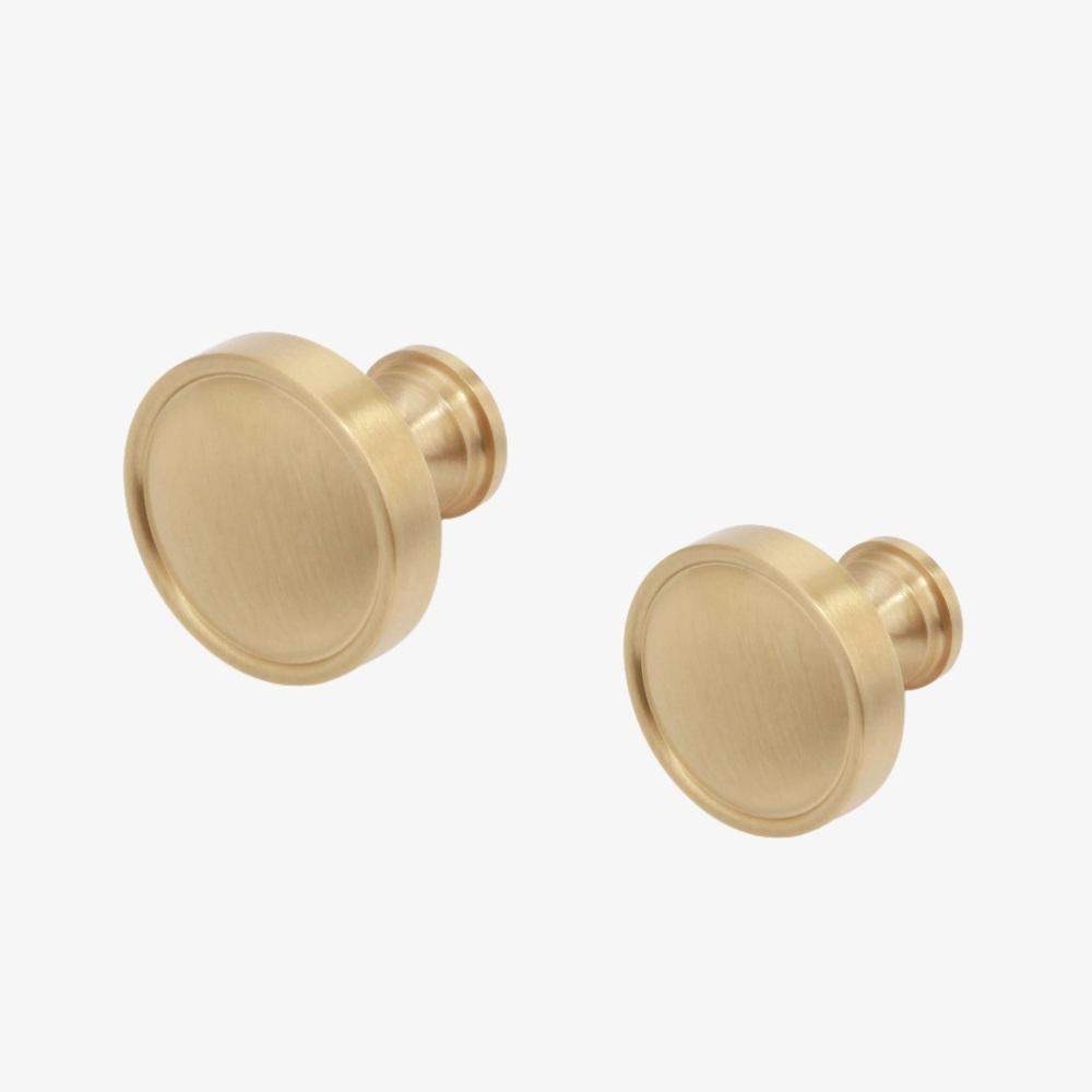 Maxery French Chic Single-hole Brass Cabinet Handle，Elegant Small Cup Handles For Home