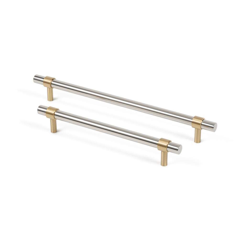 Maxery Chrome Plated Brass Cabinet Handles Multiple sizes Handle Pull Satin Brass Cabinet Door Handle Knob