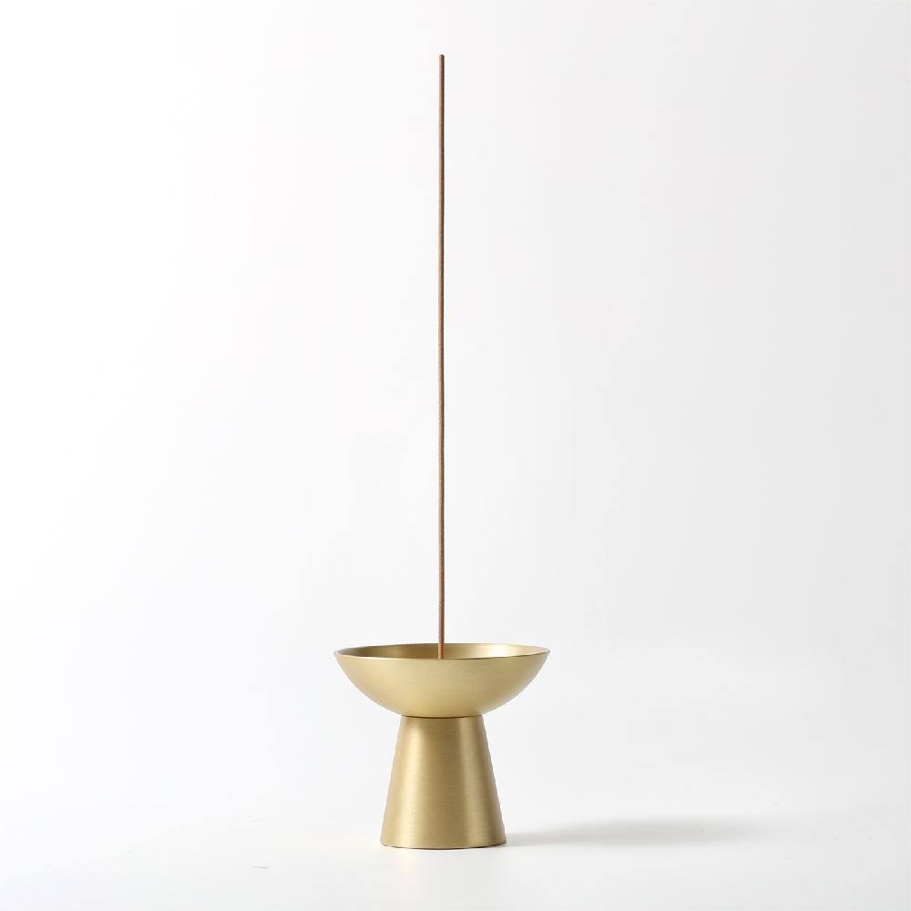 Maxery Incense Stick Burner Brushed Brass Incense Holder Burner Incense Stick Holder