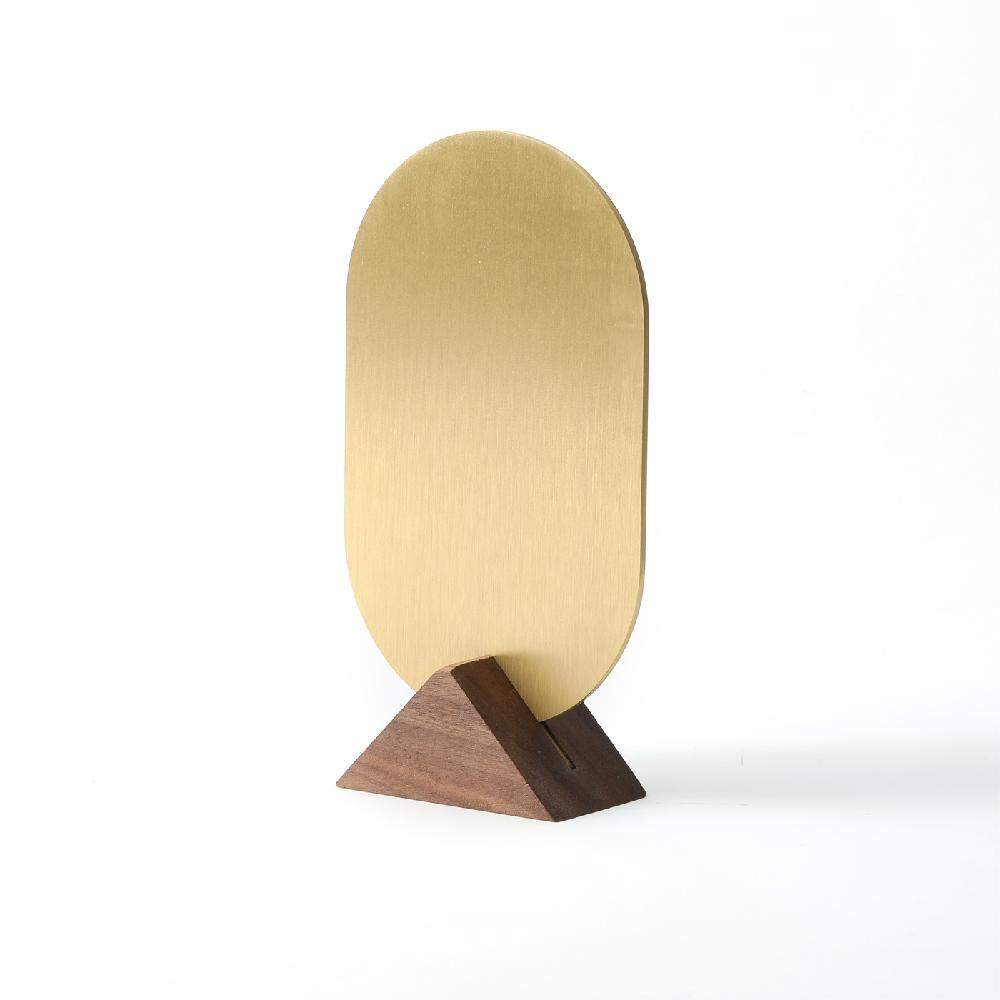 Classic and Simple Brass Table Number Plate