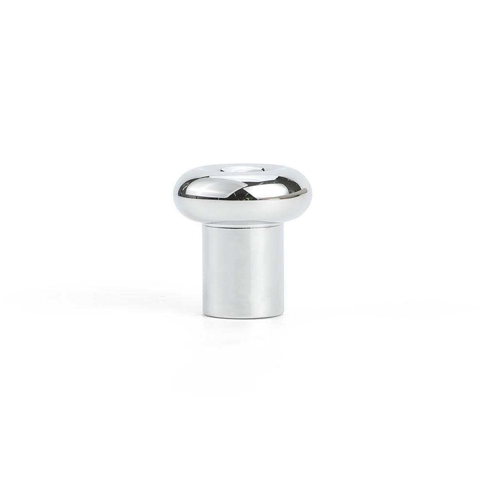 Maxery Chrome Plated Brass Knob For Cabinet Drawer Furniture Hardware Handles