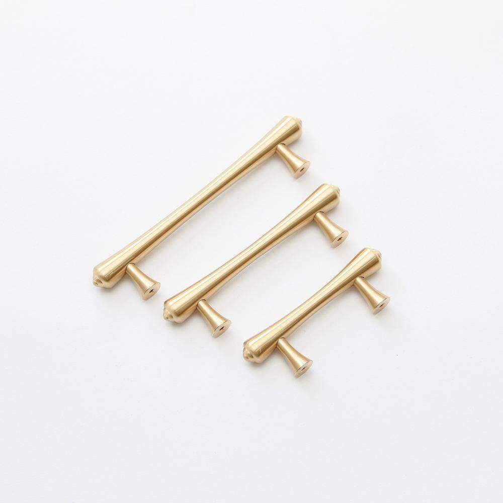 Maxery Brass Cabinet Handle Pull With Smooth Finish Effortless and Elegant Upgrade for Kitchen & Bathroom