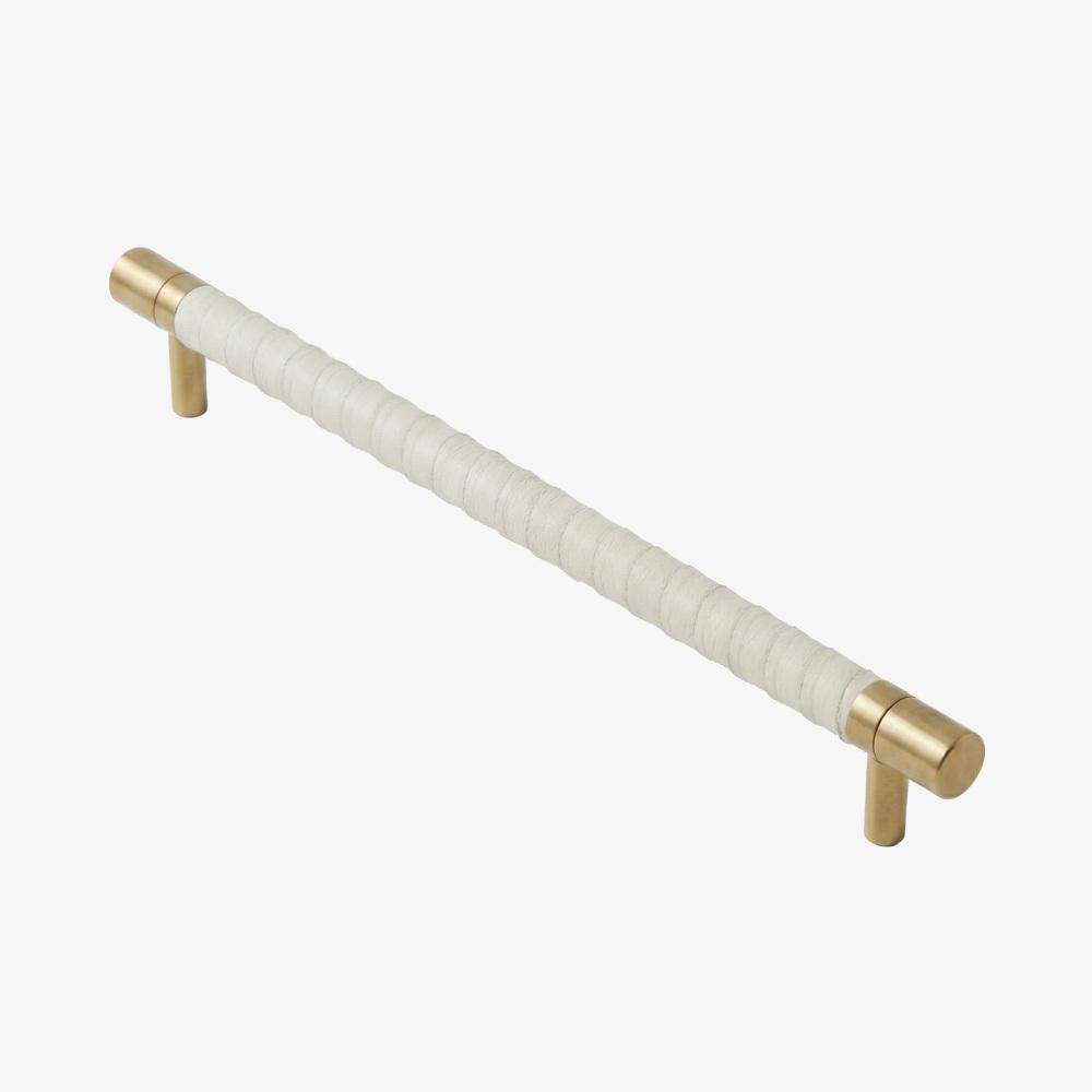 Maxery Modern Brushed Brass Handles,Raw Brushed Brass Drawer Pulls with Classic Design