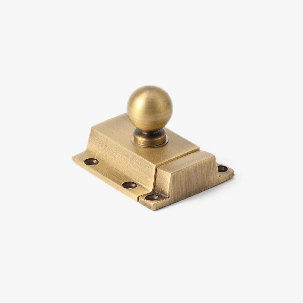 Maxery Brass Cabinet Lock: Compact Square-Designed. Secure, Vintage For Kitchen Cabinets