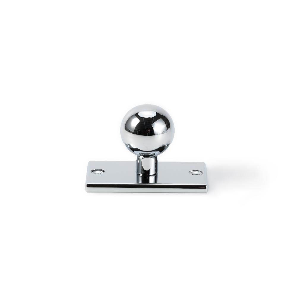 Brass Ball Double Hole Cabinet Handle, Modern Metallic Handles For Home Decor